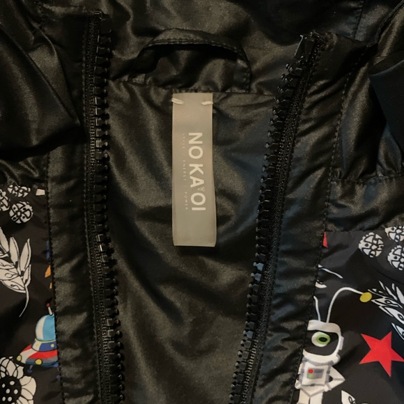 NO KA OI "Knockout" printed track jacket with lace. - Picture 4 of 7